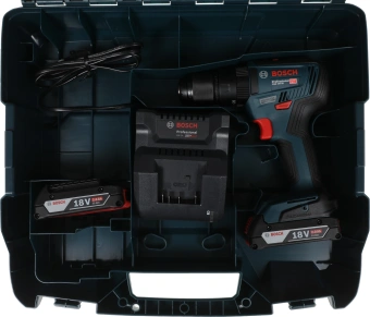 Дрель-шуруповерт Bosch GSB 18V-50 + L аккум. патрон:быстрозажимной (кейс в комплекте) (06019H5100) - купить недорого с доставкой в интернет-магазине