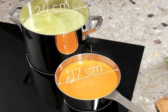 Индукционная варочная поверхность Electrolux EIV84550 черный - купить недорого с доставкой в интернет-магазине