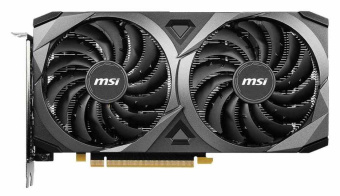Видеокарта MSI PCI-E 4.0 RTX 3060 VENTUS 2X 12G OC NVIDIA GeForce RTX 3060 12Gb 192bit GDDR6 1680/15000 HDMIx1 DPx3 HDCP Ret - купить недорого с доставкой в интернет-магазине