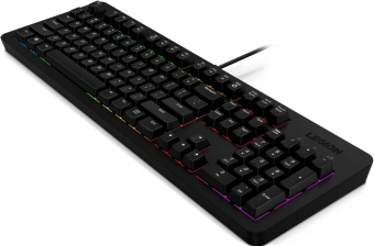 Клавиатура Lenovo Legion K310 RGB черный USB Multimedia for gamer LED (GY41N91872) - купить недорого с доставкой в интернет-магазине