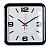 Часы настенные аналоговые Бюрократ WALLC-S90P D29см черный/белый (WALLC-S90P29/BLACK)