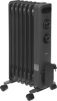 Радиатор масляный Centek CT-6232-7 1500Вт серый - купить недорого с доставкой в интернет-магазине