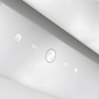 Вытяжка каминная Elikor Vertex WH 60 белый управление: сенсорное (1 мотор) - купить недорого с доставкой в интернет-магазине