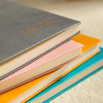 Блокнот Deli EN135LGREY A5 210х143мм искусст. кожа 80л линейка мягкая обложка серый - купить недорого с доставкой в интернет-магазине