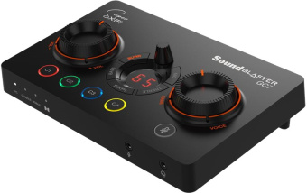 Звуковая карта Creative USB Sound BlasterX GC7 (Super X-Fi Ultra DSP) 7.1 Ret - купить недорого с доставкой в интернет-магазине