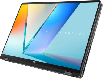 Ноутбук Asus Vivobook 16 Flip TP3607AA-SI086W Core Ultra 7 355 32Gb SSD1Tb Intel Graphics 16" OLED Touch WUXGA (1920x1200) Windows 11 Home grey WiFi BT Cam (90NB17B1-M005K0) - купить недорого с доставкой в интернет-магазине
