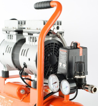 Компрессор поршневой Patriot WO 10-120 безмасляный 120л/мин 10л 650Вт оранжевый - купить недорого с доставкой в интернет-магазине