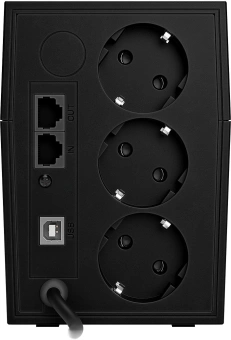 Источник бесперебойного питания Powercom Raptor Plus RPT650EU 390Вт 650ВА черный - купить недорого с доставкой в интернет-магазине