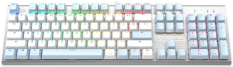 Клавиатура A4Tech Fstyler FS100 Neon механическая синий/белый USB for gamer LED (FS100) - купить недорого с доставкой в интернет-магазине