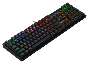Клавиатура A4Tech B820R механическая черный USB for gamer LED (B820R BLACK (BLUE SWITCH)) кабель 1.8м - купить недорого с доставкой в интернет-магазине