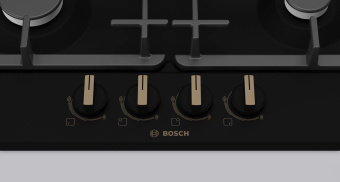 Газовая варочная поверхность Bosch Serie 4 PGP6B3B92R черный - купить недорого с доставкой в интернет-магазине