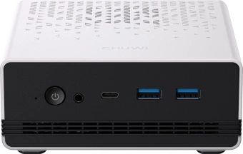 ПК Мини Chuwi UBox Ryzen 5 6600H (3.3) 16Gb SSD512Gb 660M Windows 11 Pro 2x2.5GbitEth WiFi BT 90W белый/черный - купить недорого с доставкой в интернет-магазине