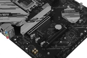 Материнская плата Biostar B760A-Silver  Soc-1700 Intel B760 4xDDR5 ATX AC`97 8ch(7.1) 2.5Gg RAID+VGA+HDMI+DP - купить недорого с доставкой в интернет-магазине