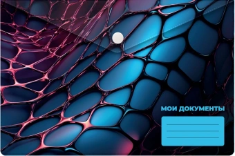 Конверт на кнопке Silwerhof Web A5 непрозрачный пластик 0.25мм - купить недорого с доставкой в интернет-магазине