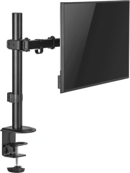 Кронштейн для мониторов Cactus CS-VM-D32-BK черный 17"-32" макс.9кг настольный поворот и наклон - купить недорого с доставкой в интернет-магазине