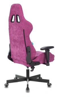 Кресло игровое Zombie VIKING KNIGHT Fabric малиновый Light-15 с подголов. крестов. металл - купить недорого с доставкой в интернет-магазине