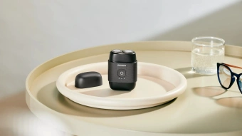 Бритва роторная Philips S591/05 реж.эл.:2 питан.:аккум. черный - купить недорого с доставкой в интернет-магазине
