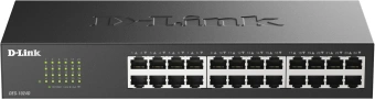 Коммутатор D-Link DES-1024D/H2A 24x100Мбит/с неуправляемый - купить недорого с доставкой в интернет-магазине