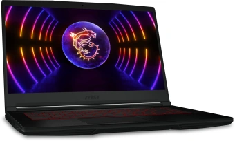 Ноутбук MSI GF63 Thin 12VE-1038XRU Core i5 12450H 16Gb SSD1Tb NVIDIA GeForce RTX4050 6Gb 15.6" IPS FHD (1920x1080) FreeDOS black WiFi BT Cam (9S7-16R821-1038) - купить недорого с доставкой в интернет-магазине