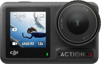 Экшн-камера Dji Osmo Action 4 Standard Combo 1xCMOS 12Mpix серый/черный - купить недорого с доставкой в интернет-магазине