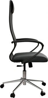 Кресло Метта SU-B-8 черный сиденье черный сетка/ткань с подголов. крестов. металл хром - купить недорого с доставкой в интернет-магазине