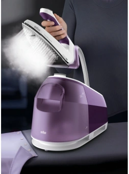 Парогенератор Braun CareStyle 5 IS5247VI 2400Вт сиреневый/белый - купить недорого с доставкой в интернет-магазине