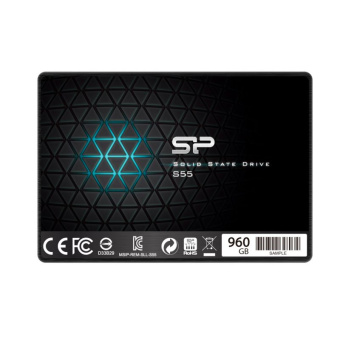 Накопитель SSD Silicon Power SATA III 960Gb SP960GBSS3S55S25 Slim S55 2.5" - купить недорого с доставкой в интернет-магазине