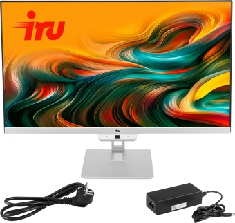 Моноблок IRU Planio 235 23.8" Full HD Ryzen 5 3500U (2.1) 16Gb SSD512Gb Vega 8 Windows 11 Pro WiFi BT 120W Cam серебристый 1920x1080 (RUS) - купить недорого с доставкой в интернет-магазине
