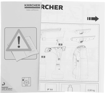 Мойщик окон Karcher Professional WVP 10 Adv шир.скреб.:170мм пит.:от аккум. серый - купить недорого с доставкой в интернет-магазине