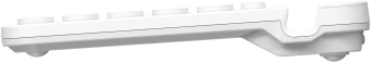 Клавиатура A4Tech FBK30 белый USB беспроводная BT/Radio slim Multimedia (FBK30 WHITE) - купить недорого с доставкой в интернет-магазине