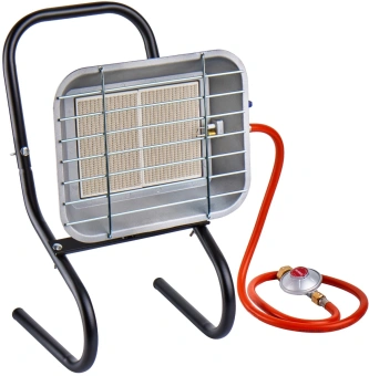 Тепловая пушка газовая Elitech ТП 3ГИ 4600Вт серый/черный - купить недорого с доставкой в интернет-магазине