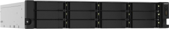 Сетевое хранилище NAS Qnap TS-1232PXU-RP-4G 12-bay стоечный Cortex-A57 AL-324 - купить недорого с доставкой в интернет-магазине