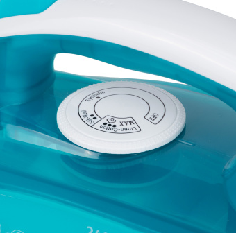 Утюг Vitek 8307-VT-01 2400Вт бирюзовый/белый - купить недорого с доставкой в интернет-магазине