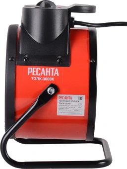 Тепловая пушка электрическая Ресанта ТЭПК-3000K 3000Вт красный - купить недорого с доставкой в интернет-магазине