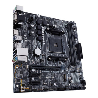 Материнская плата Asus PRIME A320M-K Soc-AM4 AMD A320 2xDDR4 mATX AC`97 8ch(7.1) GbLAN RAID+VGA+HDMI - купить недорого с доставкой в интернет-магазине