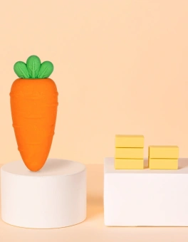 Ластик Deli VP414wat VP414PINK арбуз 54x23x16мм розовый блистер с европодвесом - купить недорого с доставкой в интернет-магазине