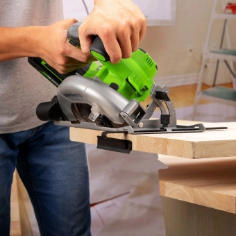 Циркулярная пила (дисковая) Greenworks GD24CS165 (ручная) D диска.:165мм (1501607) - купить недорого с доставкой в интернет-магазине