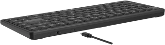 Клавиатура A4Tech Fstyler FBX53C черный USB беспроводная BT/Radio slim Multimedia (FBX53C) - купить недорого с доставкой в интернет-магазине