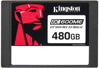 Накопитель SSD Kingston SATA-III 480GB SEDC600ME/480G DC600M 2.5" 1 DWPD - купить недорого с доставкой в интернет-магазине