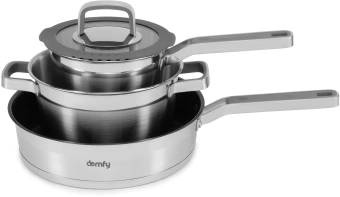 Набор посуды Domfy Home Grigio 8 предметов (DKM-CW208) - купить недорого с доставкой в интернет-магазине