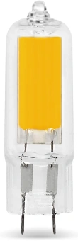 Лампа светодиодная Gauss G4 3.5Вт цок.:G4 капсул. 220B св.свеч.бел.теп. (упак.:10шт) (107807103) - купить недорого с доставкой в интернет-магазине