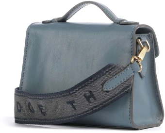 Сумка женская The Bridge Irene 04520501/KP голубая натур.кожа - купить недорого с доставкой в интернет-магазине