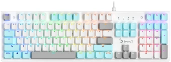 Клавиатура A4Tech Bloody S520N механическая белый USB for gamer LED - купить недорого с доставкой в интернет-магазине