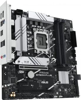 Материнская плата Asus PRIME B760M-PLUS Soc-1700 Intel B760 4xDDR5 mATX AC`97 8ch(7.1) 2.5Gg RAID+HDMI+DP - купить недорого с доставкой в интернет-магазине