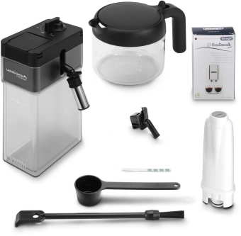 Кофемашина Delonghi ECAM610.75.MB 1450Вт черный/серебристый - купить недорого с доставкой в интернет-магазине