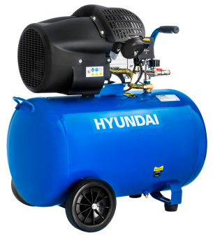Компрессор поршневой Hyundai HYC 40100 масляный 400л/мин 100л 2200Вт - купить недорого с доставкой в интернет-магазине