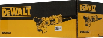 Углошлифовальная машина DeWalt DWE4057 800Вт 11800об/мин рез.шпин.:M14 d=125мм (DWE4057-QS) - купить недорого с доставкой в интернет-магазине