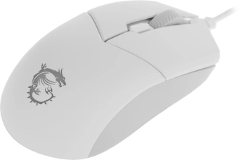 Мышь MSI Clutch GM11 белый оптическая 5000dpi USB 5but (S12-0401970-CLA) - купить недорого с доставкой в интернет-магазине