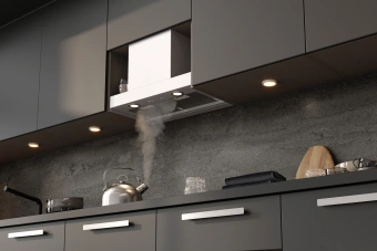 Вытяжка встраиваемая Elikor Sense 60П-1000 нержавеющая сталь управление: кнопочное (1 мотор) - купить недорого с доставкой в интернет-магазине