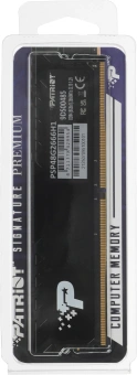 Память DDR4 8GB 2666MHz Patriot PSP48G2666H1 Signature Premium RTL PC4-21300 CL19 DIMM 288-pin 1.2В single rank с радиатором Ret - купить недорого с доставкой в интернет-магазине